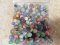 QUART BAG OF VINTAGE GALSS MARBLES