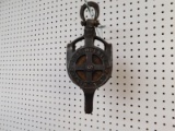 VINTAGE METAL PULLEY