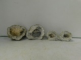 4 SMALL GEODES