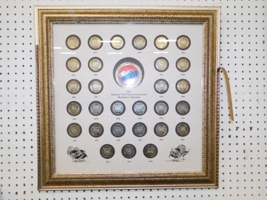 NWTF MEDALLION COLLECTION FRAME 2004