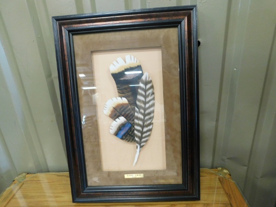 FRAMED FEATHERS NWTF GOULDS