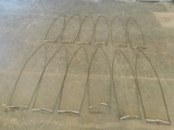 (12) WIRE HIDE  STRETCHERS #6 BOBCAT & COYOTE