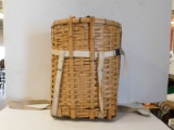 WEAVED FISHING / TRAPPERS BASKET BACKPACK