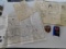 WORLD WAR #2 JAPANESE AND EUROPE MAPS; PATCH AND MEDAL