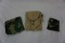 (3) ARMY POUCHES