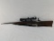 KASSNAR CHURCHILL HIGHLANDER .243 CAL RIFLE W/ 3-9X38 WIDE ANGLE SCOPE