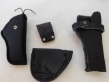 (3) MISC. PISTOL HOLSTERS