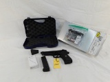 BERETTA 92FS 9MM; 3 MAGS, WILSON COMBAT TRIGGER, GRIPS, & RECOIL SPRING