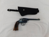 IVER JOHNSON TARGET SEALED 8 .22 CAL REVOLVER W/ CANVAS HOLSTER