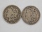 (2) 1921 MORGAN DOLLARS