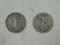 1919S & 1937D LIBERTY HALF DOLLARS