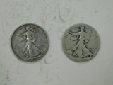 1919S & 1937D LIBERTY HALF DOLLARS