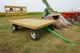 7X12FT PARADE QUALITY HAY RACK ON SEARS & ROEBUCK GEAR