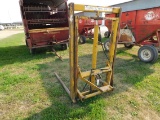 VERMEER HIGH LIFT CARRIER 3PT HYDRAULIC BALE FORK