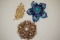 (3) PIN / BROOCHES & SCARF CLIP