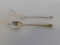STERLING SILVER BABY FORK AND SPOON