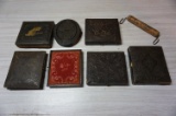 (7) ANTIQUE TIN TYPE PHOTOGRAPHS IN CASES