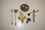 (6) MISC. PIN / BROOCHES