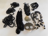 (7) MISC. NECKLACES & (1) SHELL PENDANT