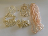 (5) BEADDED NECKLACES