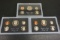 (3) 1983 PROOF SETS