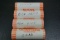 (4) ROLLS UNCIRCULATED STATE QUARTERS