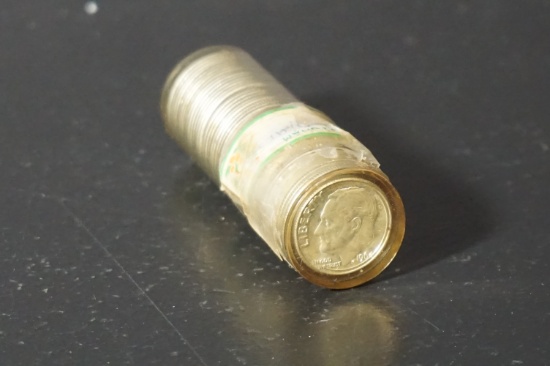 ROLL OF MIXED DATE ROOSEVELT DIMES