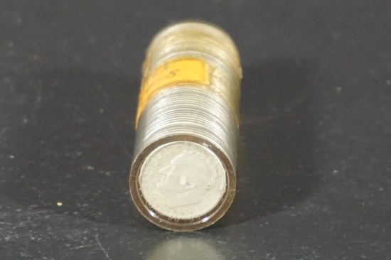ROLL OF 1950S DIMES