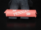 ROLL OF 1974D PENNIES