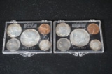 (2) 1964 MINT SETS