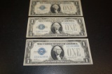 (3) FUNNY BACK SILVER CERTIFICATES