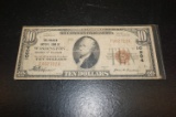 1929 WASHINGTON D.C NATIONAL BANK $10 BILL