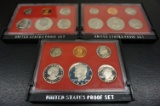 (3) 1981 PROOF SETS