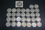 (31) KENNEDY HALF DOLLARS