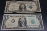 1935A SILVER CERTIFICATE & 1963A FEDERAL RESERVE NOTE