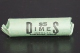 ROLL OF MIXED DATE ROOSEVELT DIMES