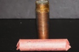 (2) ROLLS 1960D BU PENNIES