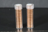 (2) ROLLS 1982D &P BU PENNIES