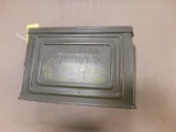 CONCO US 30CAL M1  AMMUNITION BOX W/M1 CLEANING KIT, & MARKED 1959 SLING