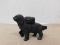 SMALL CAST IRON DOG BANK