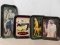 (4) VINTAGE COCA-COLA TRAYS