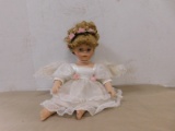 PORCELAIN ANGEL DOLL