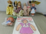 (7) MISC. VINTAGE DOLLS