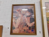 PIERRE AUGUSTE RENOIR FRAMED PRINT - TWO WOMEN