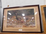 FRAMED WILD TURKEY PRINT BY TRAVIS KEESE