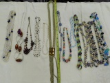 (13) ASSORTED FASHON JEWELRY NECKLACES