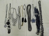 (10) ASSORTED FASHON JEWELRY NECKLACES