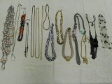 (15) ASSORTED FASHON JEWELRY NECKLACES