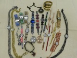 (24) PCS. ASSORTED FASHON JEWELRY WATCHES