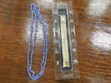 SPEIDEL CALENDAR WATCHBAND & VIOLET STONE NECKLACE